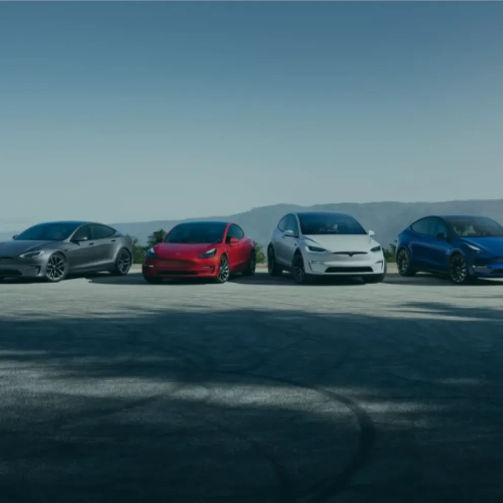 Superlease Tesla leasen mobiel